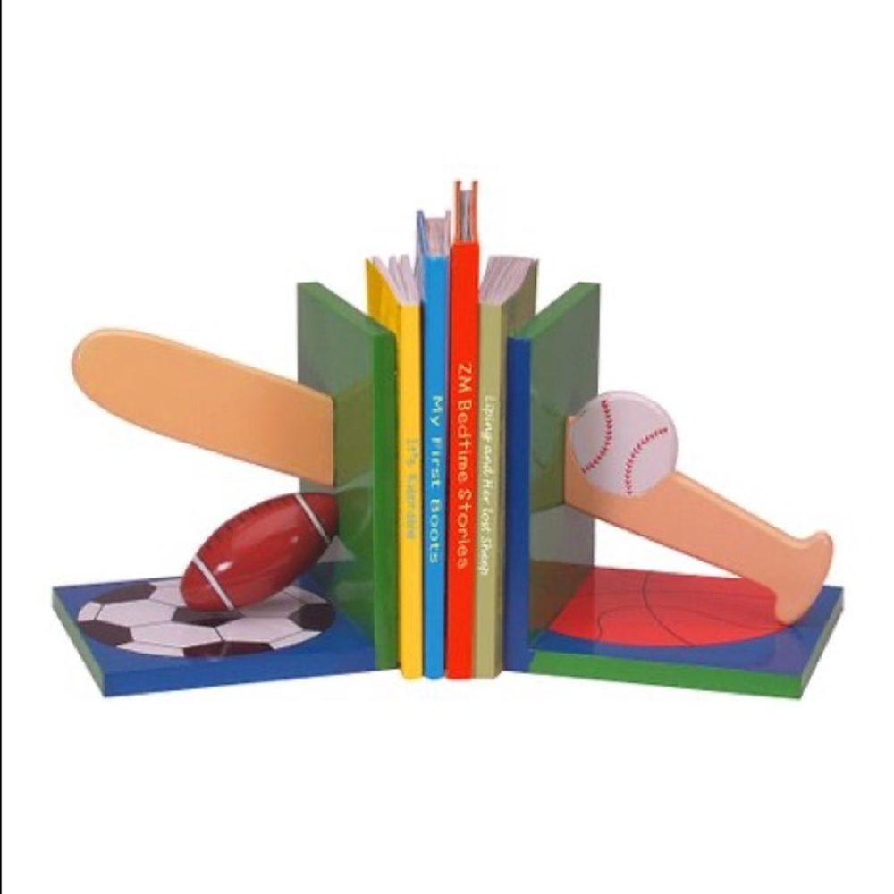 Kidorable Sports Bookends EUC
